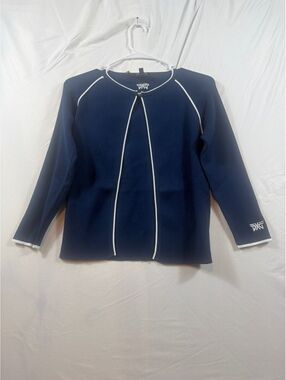 PXG Women's Piped Cardigan Navy Size XS